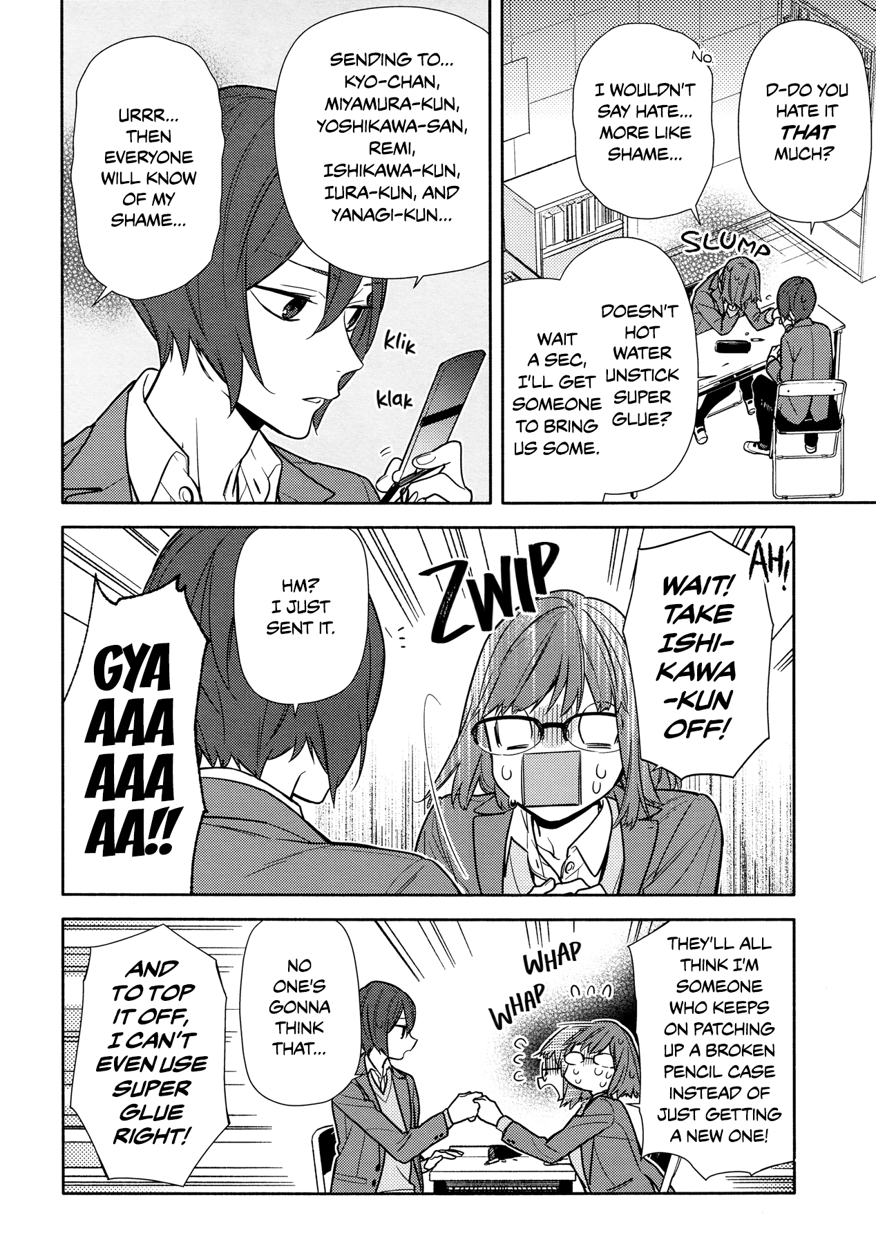 Horimiya chapter 106 - page 8