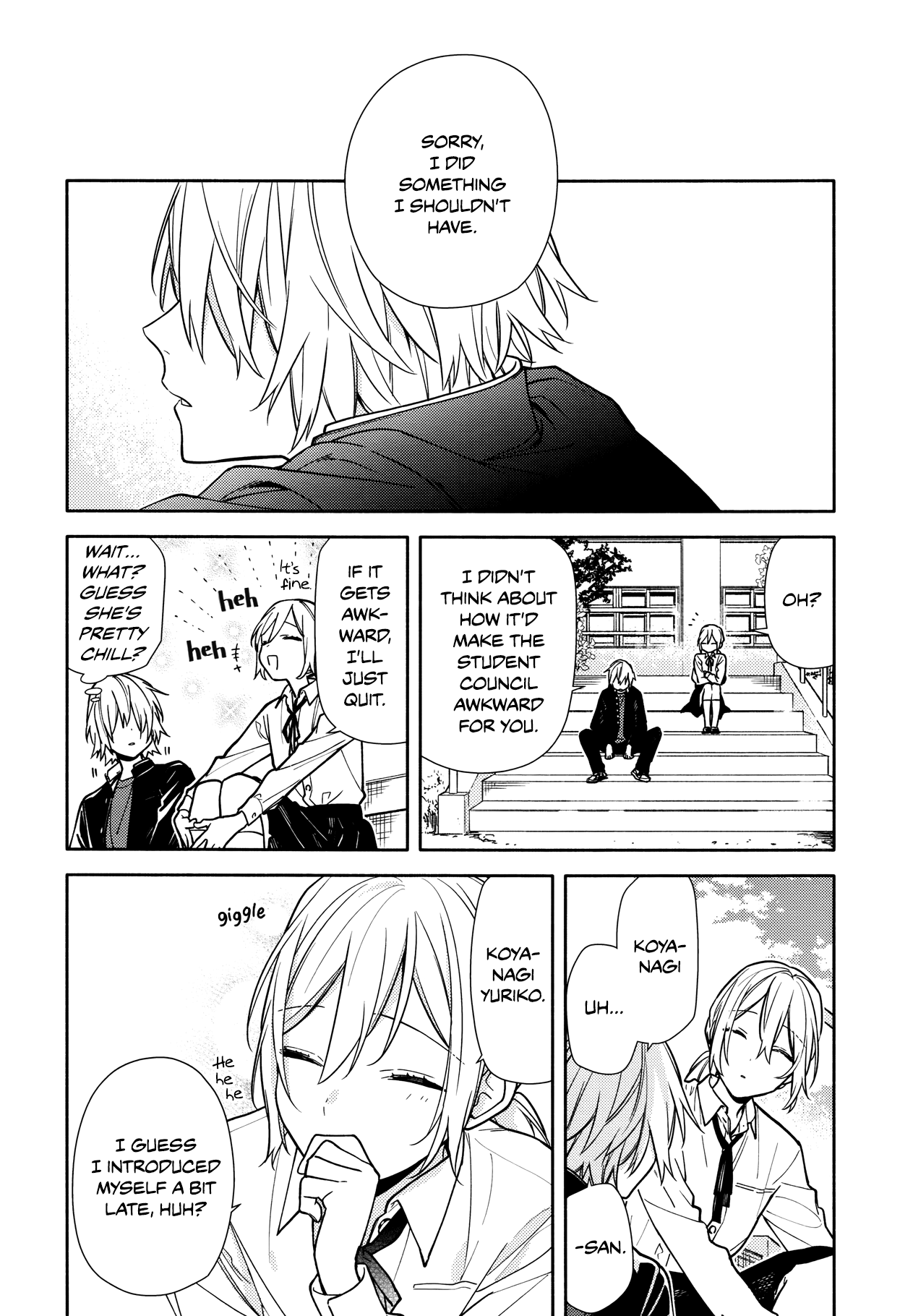 Horimiya chapter 122 - page 9