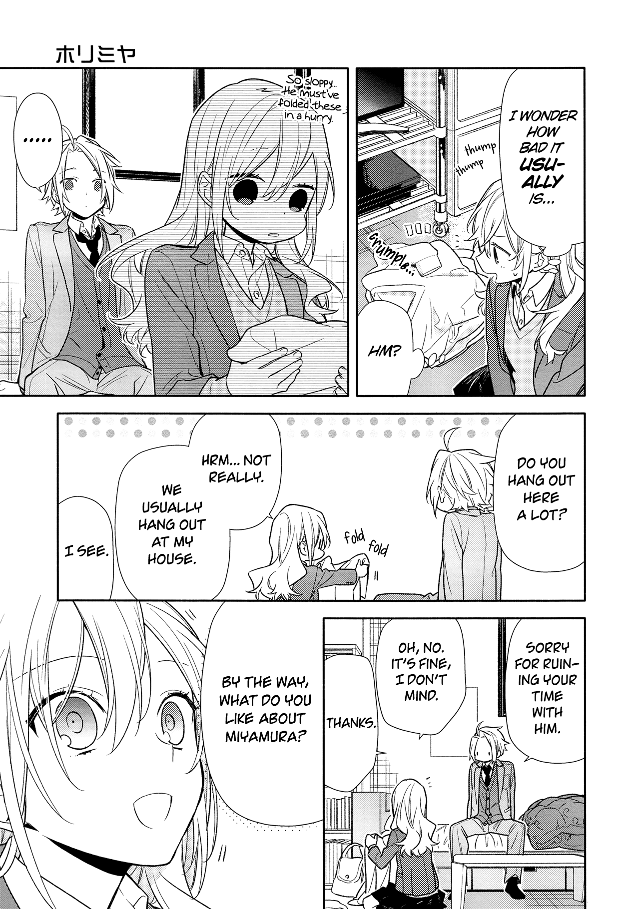 Horimiya chapter 90 - page 11