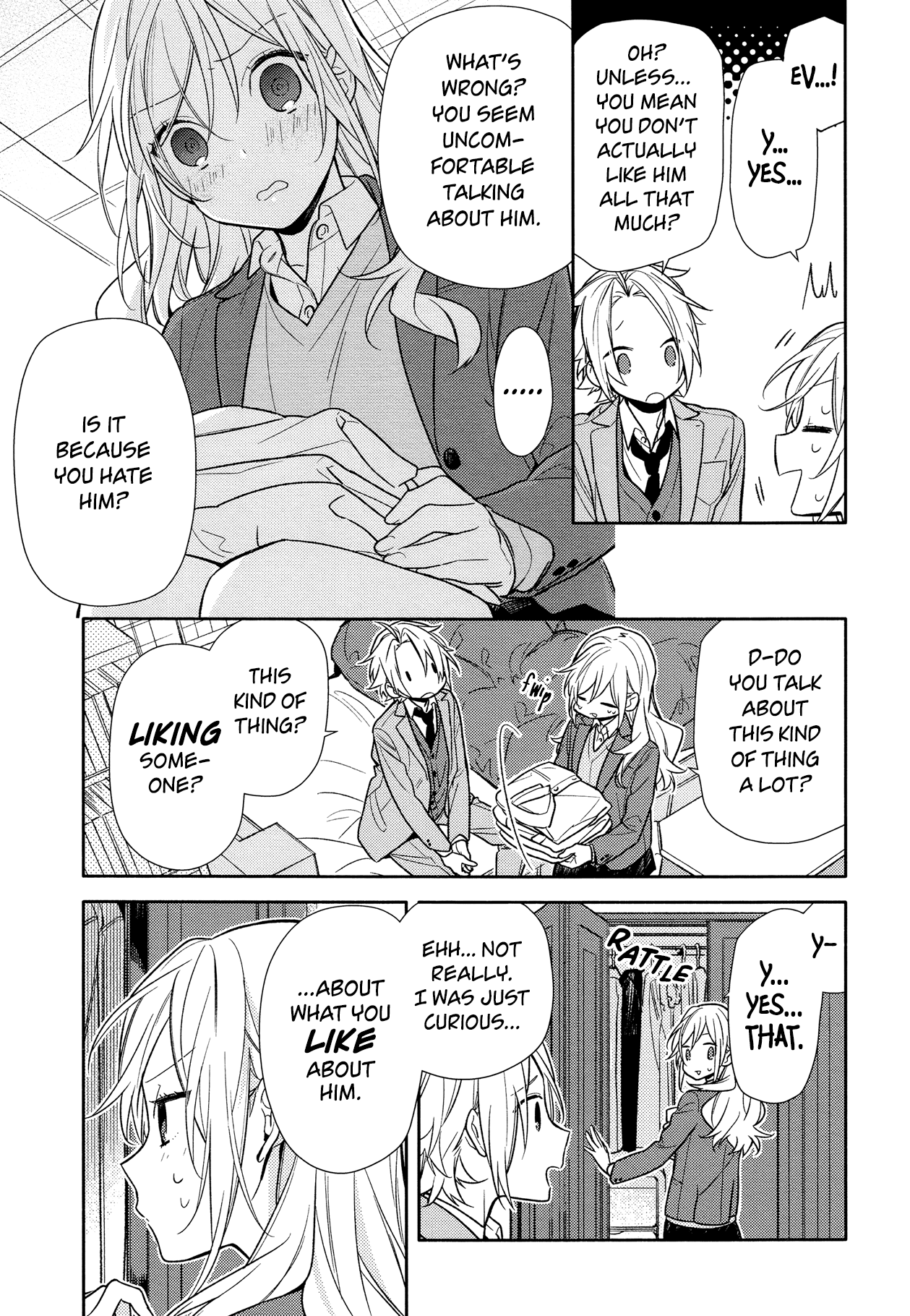 Horimiya chapter 90 - page 13