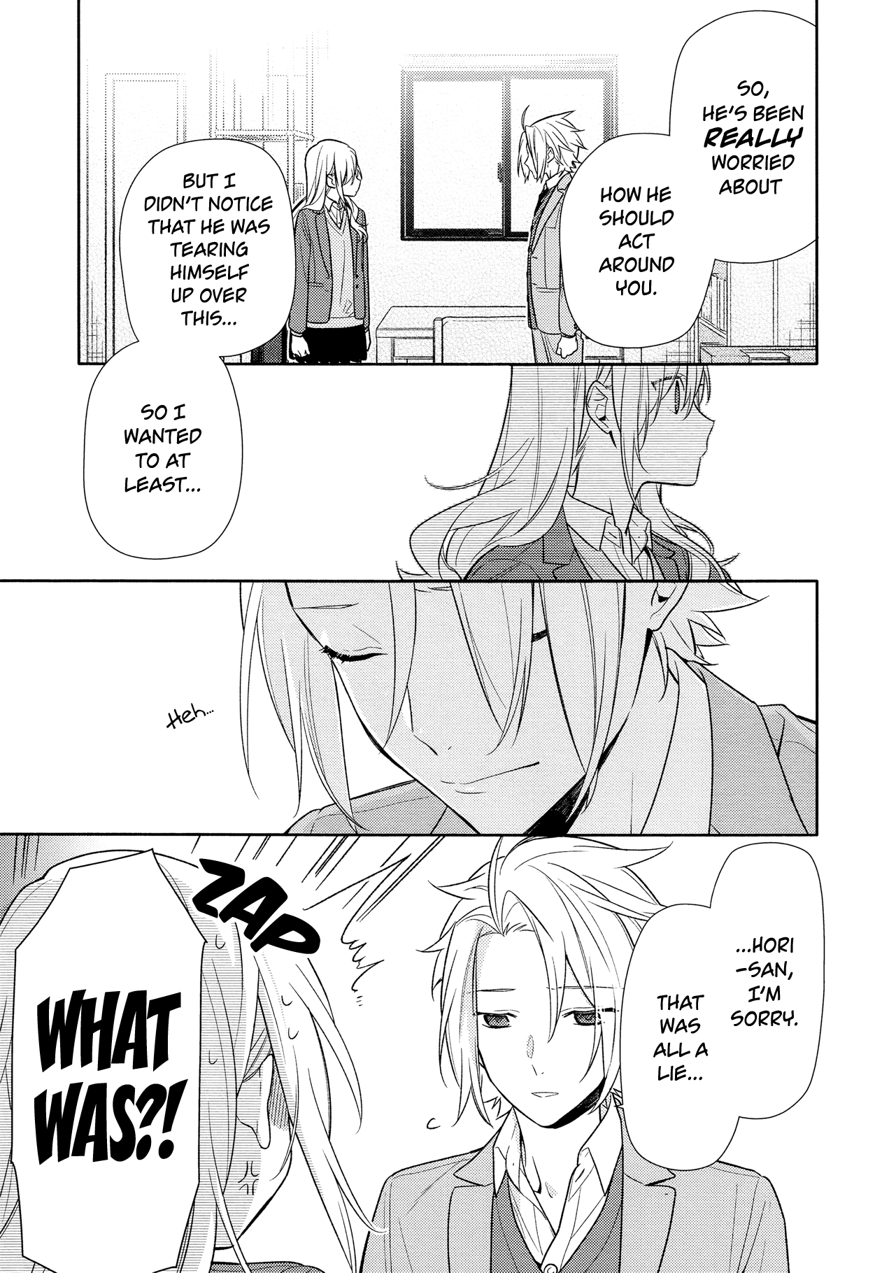 Horimiya chapter 90 - page 19