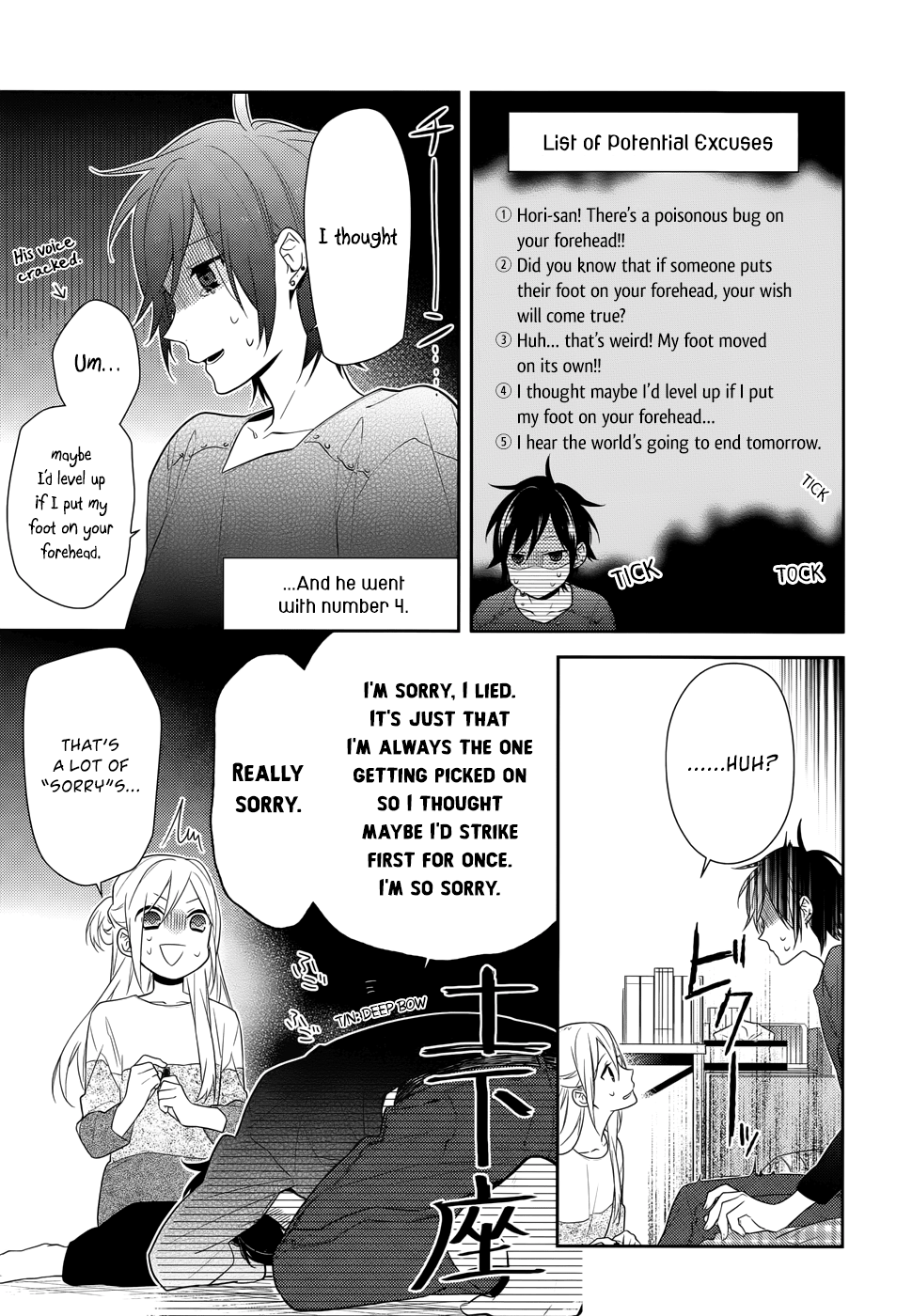 Horimiya chapter 43 - page 10