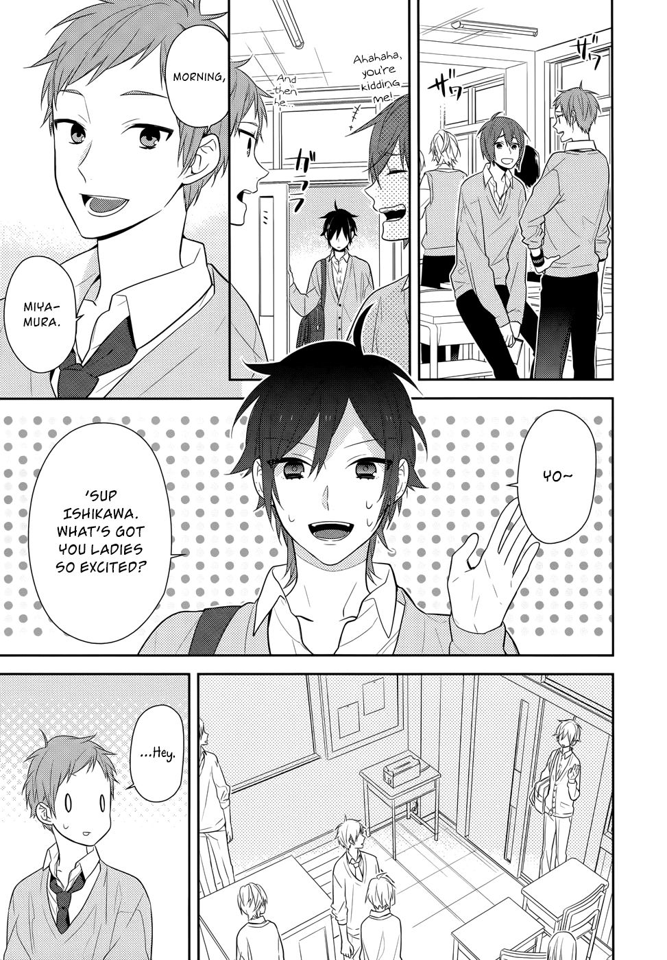 Horimiya chapter 43 - page 14