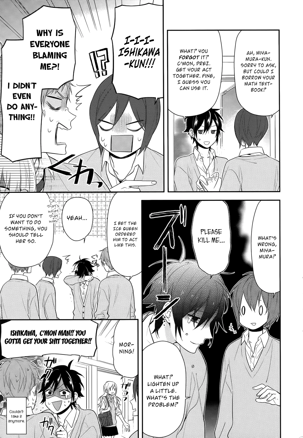 Horimiya chapter 43 - page 16