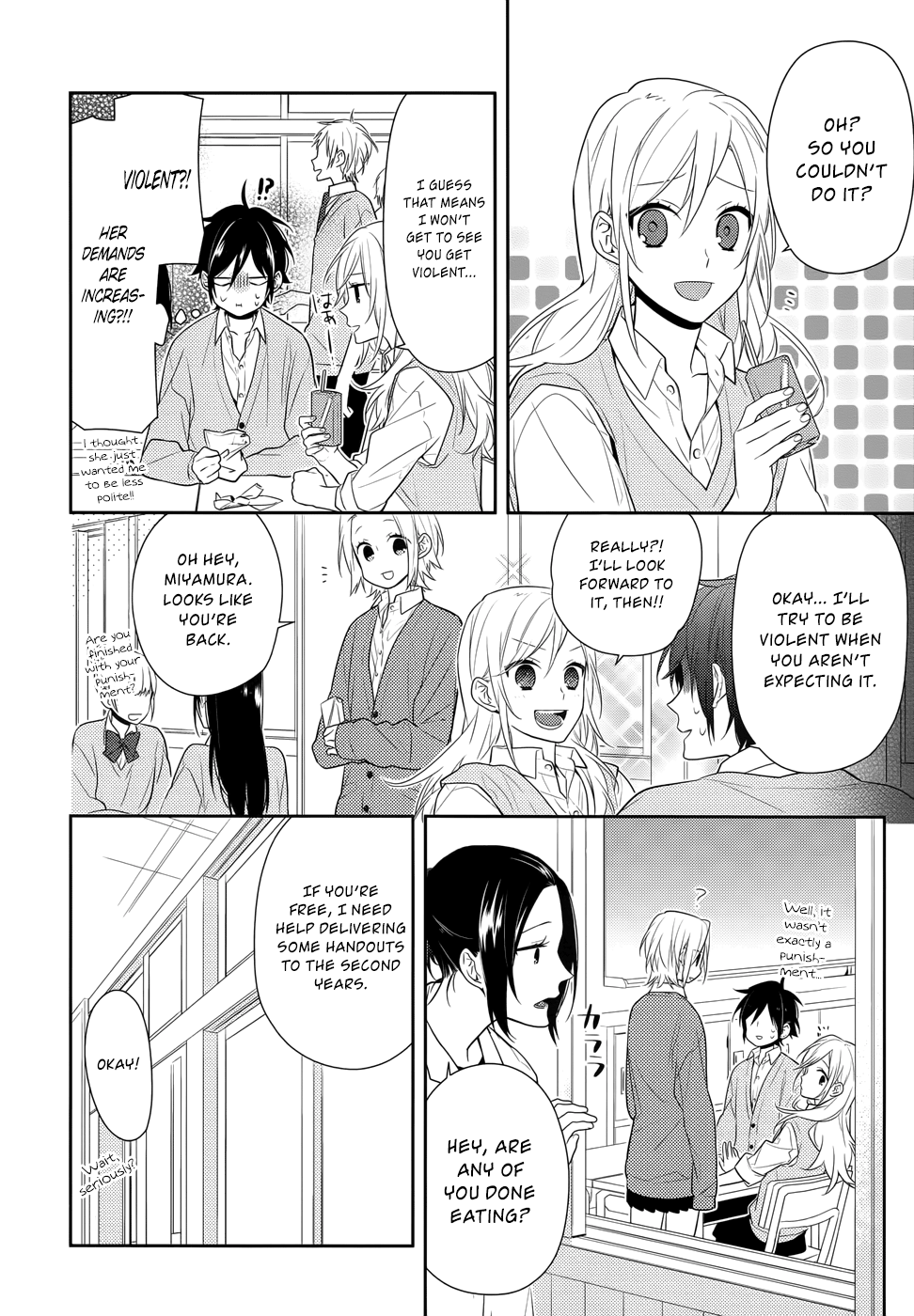 Horimiya chapter 43 - page 17