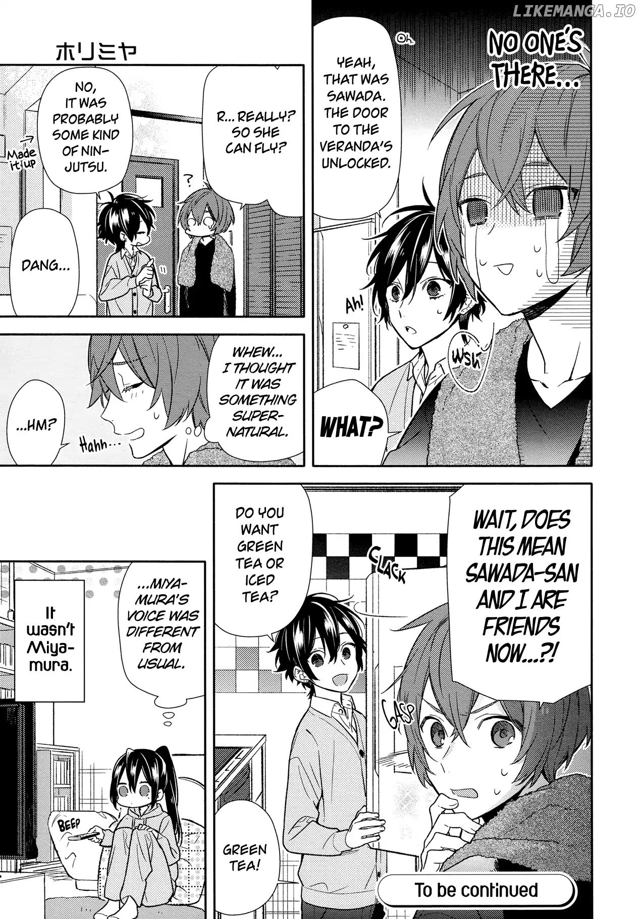 Horimiya chapter 92 - page 17