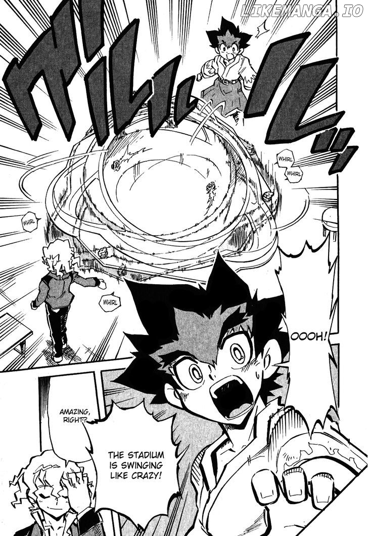 Metal Fight Beyblade Zero G chapter 1 - page 13