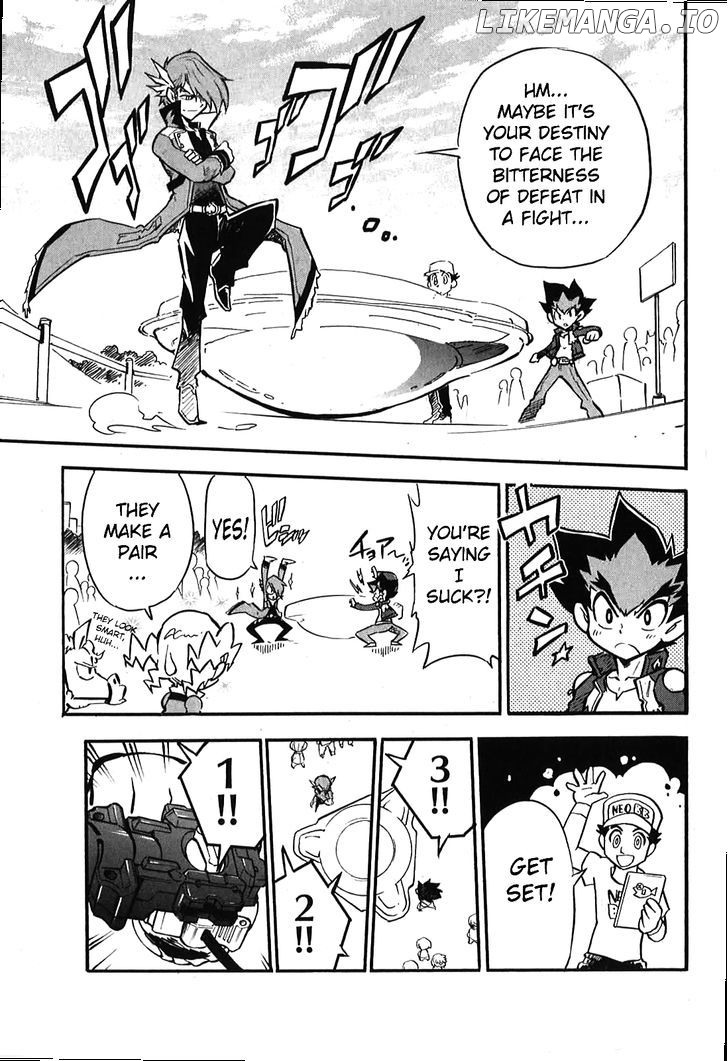 Metal Fight Beyblade Zero G chapter 4 - page 14