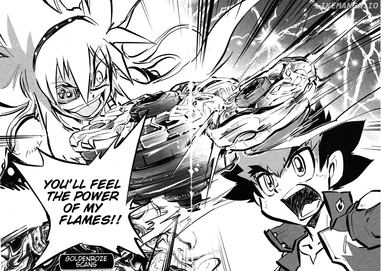 Metal Fight Beyblade Zero G chapter 8 - page 36