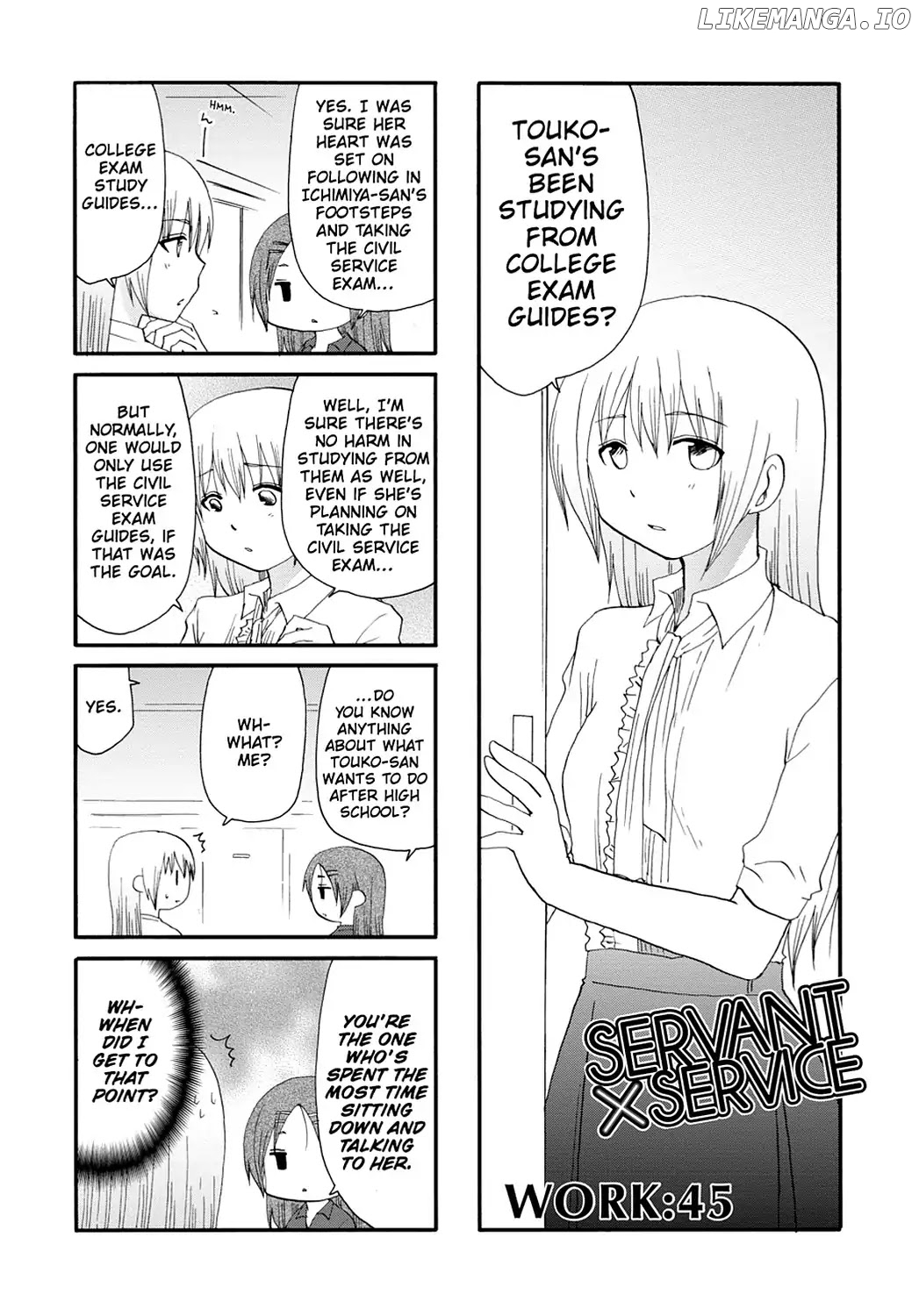 Servant X Service chapter 45 - page 1