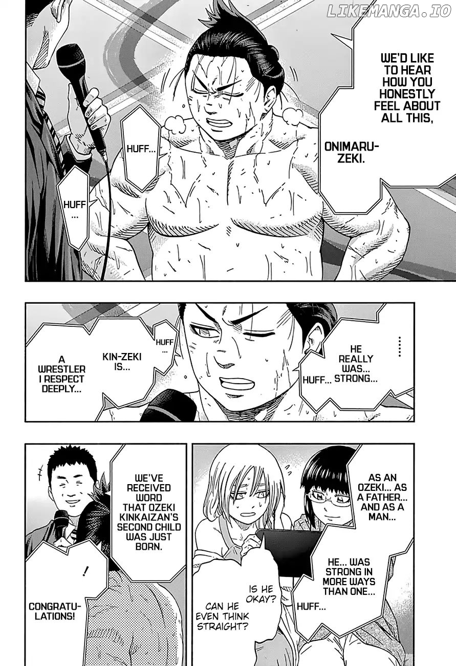 Hinomaru Zumou chapter 218 - page 9