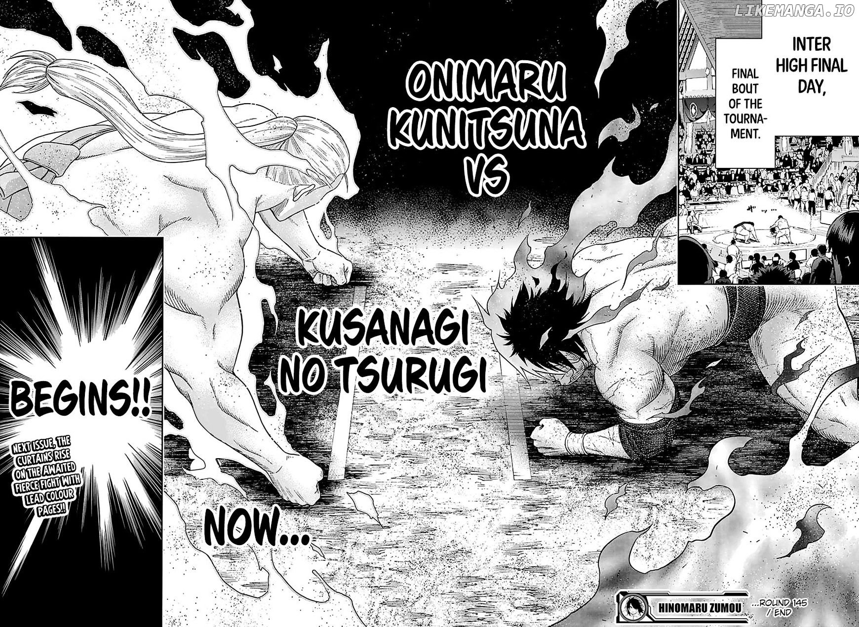 Hinomaru Zumou chapter 145 - page 18