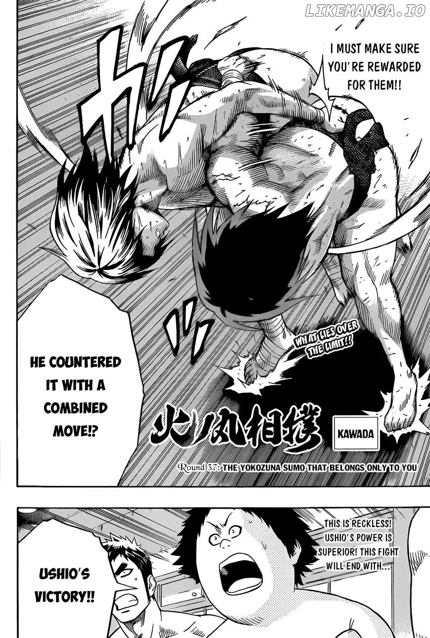 Hinomaru Zumou chapter 37 - page 3