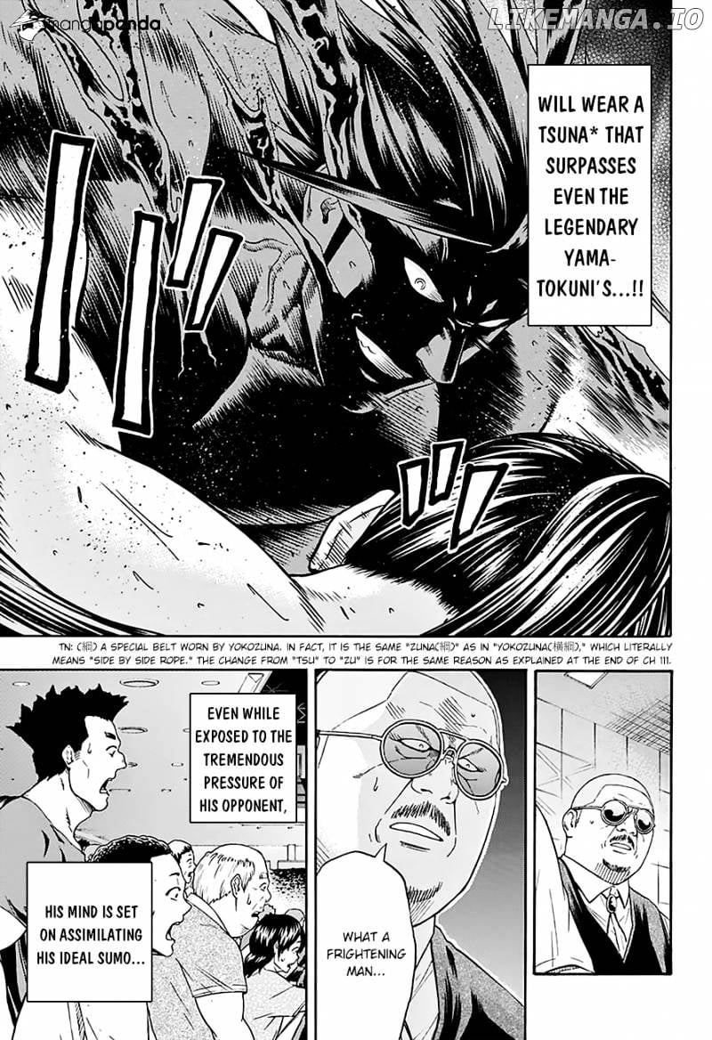 Hinomaru Zumou chapter 112 - page 11