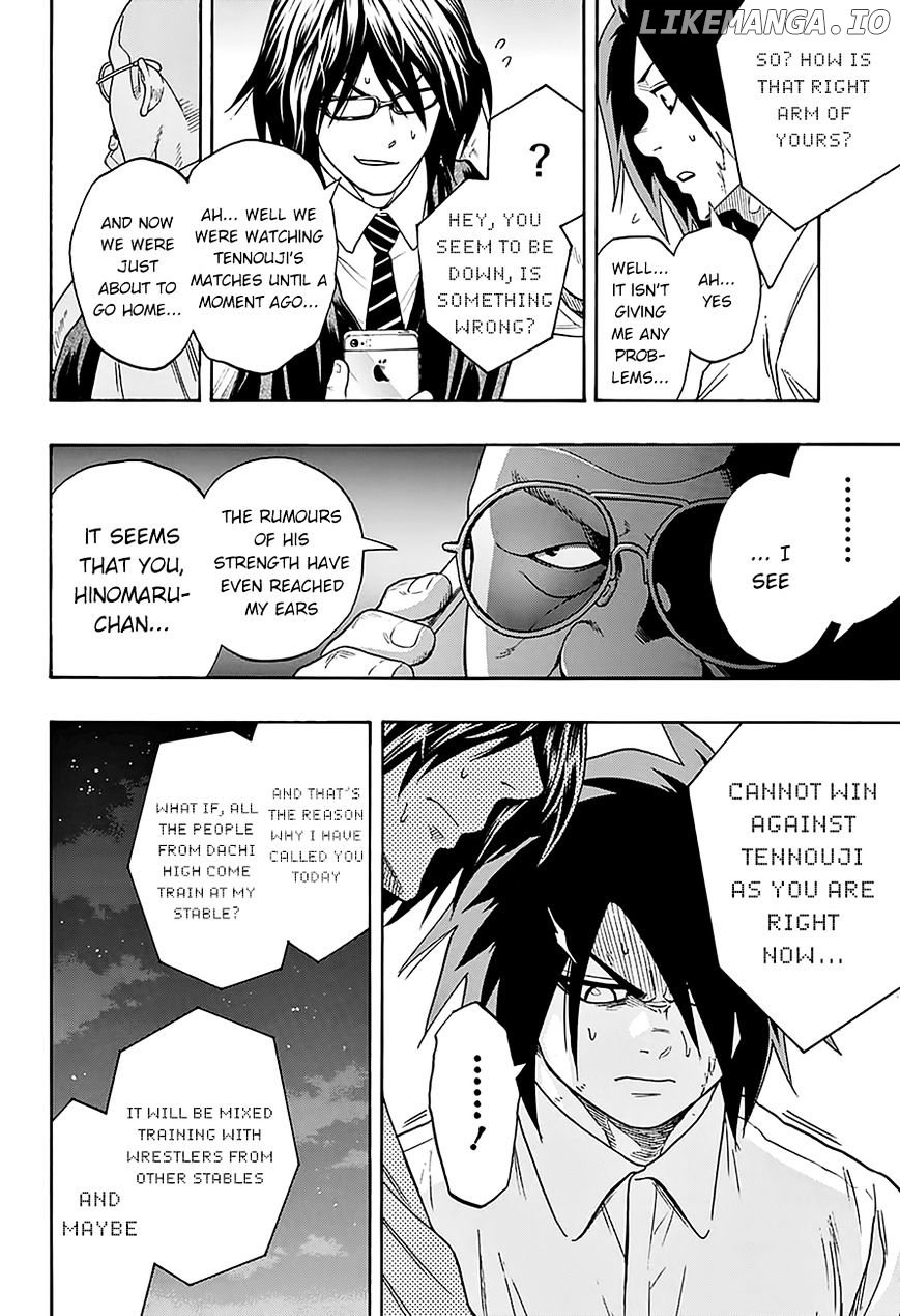 Hinomaru Zumou chapter 78 - page 16