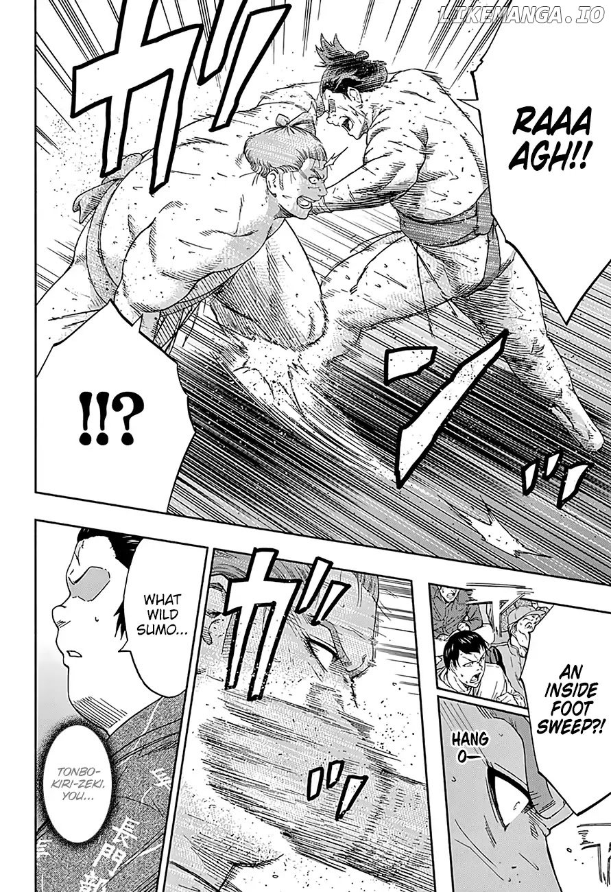 Hinomaru Zumou chapter 184 - page 14