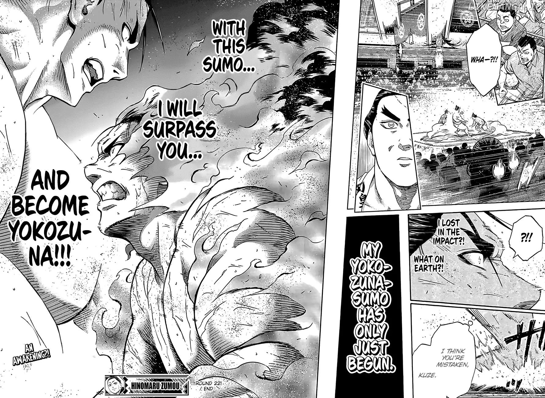 Hinomaru Zumou chapter 221 - page 17