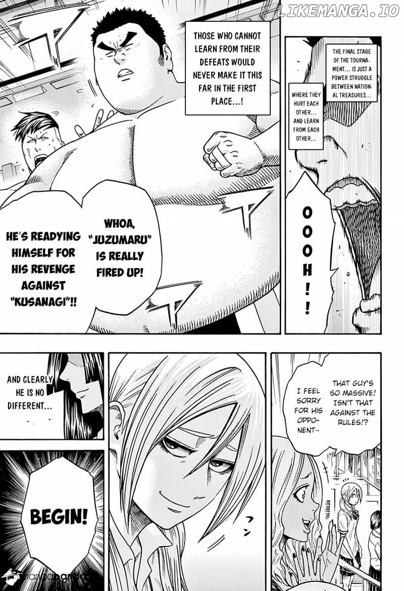 Hinomaru Zumou chapter 114 - page 13