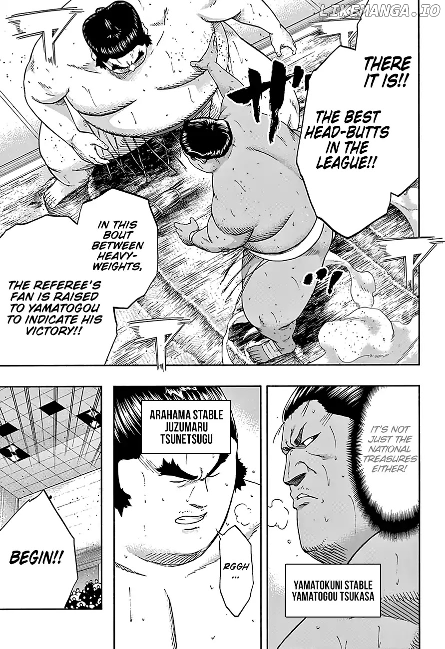 Hinomaru Zumou chapter 186 - page 12