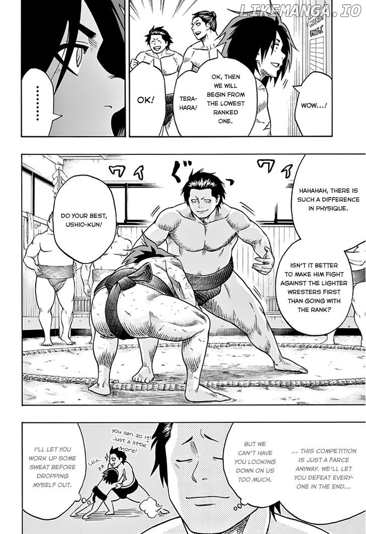 Hinomaru Zumou chapter 41 - page 15