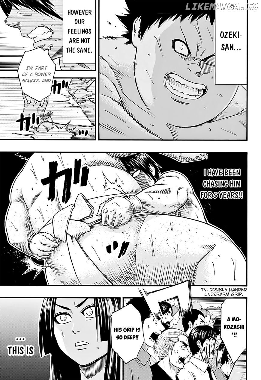 Hinomaru Zumou chapter 116 - page 15