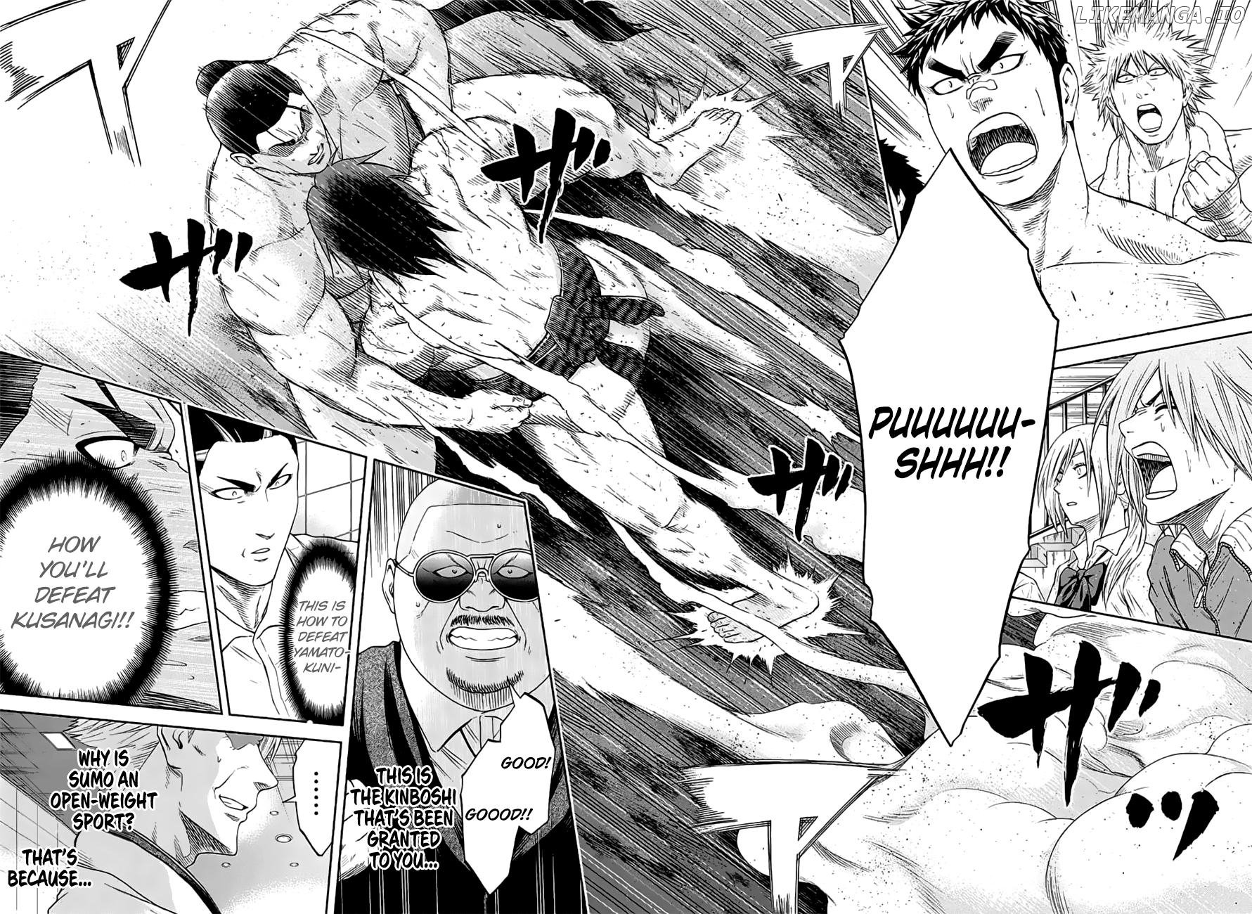 Hinomaru Zumou chapter 150 - page 5