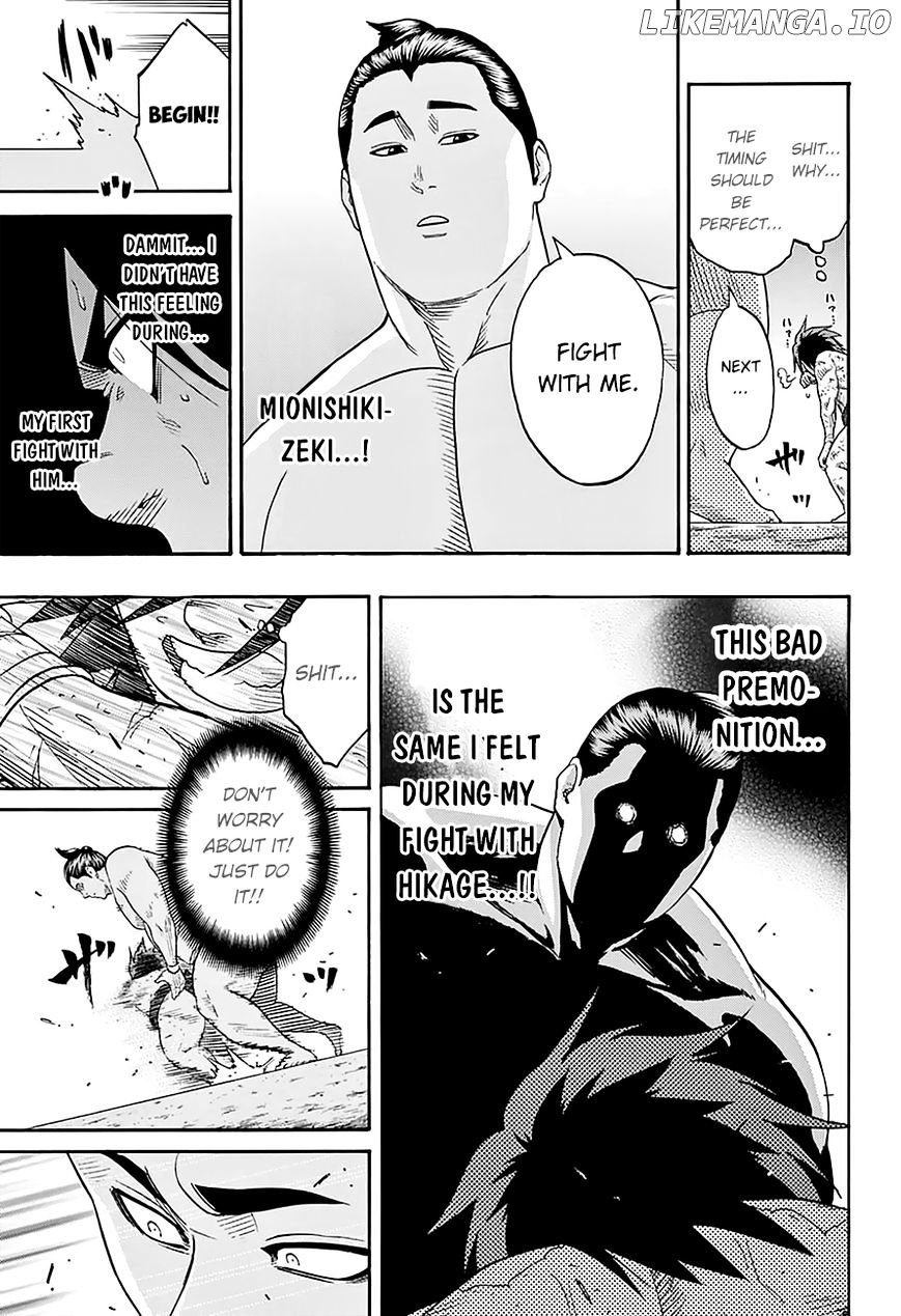 Hinomaru Zumou chapter 82 - page 9