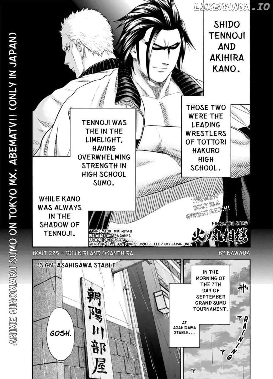 Hinomaru Zumou chapter 225 - page 1