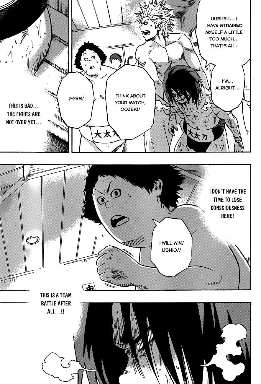 Hinomaru Zumou chapter 11 - page 9