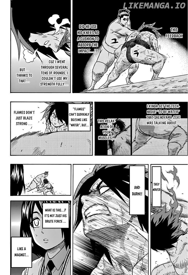 Hinomaru Zumou chapter 43 - page 13