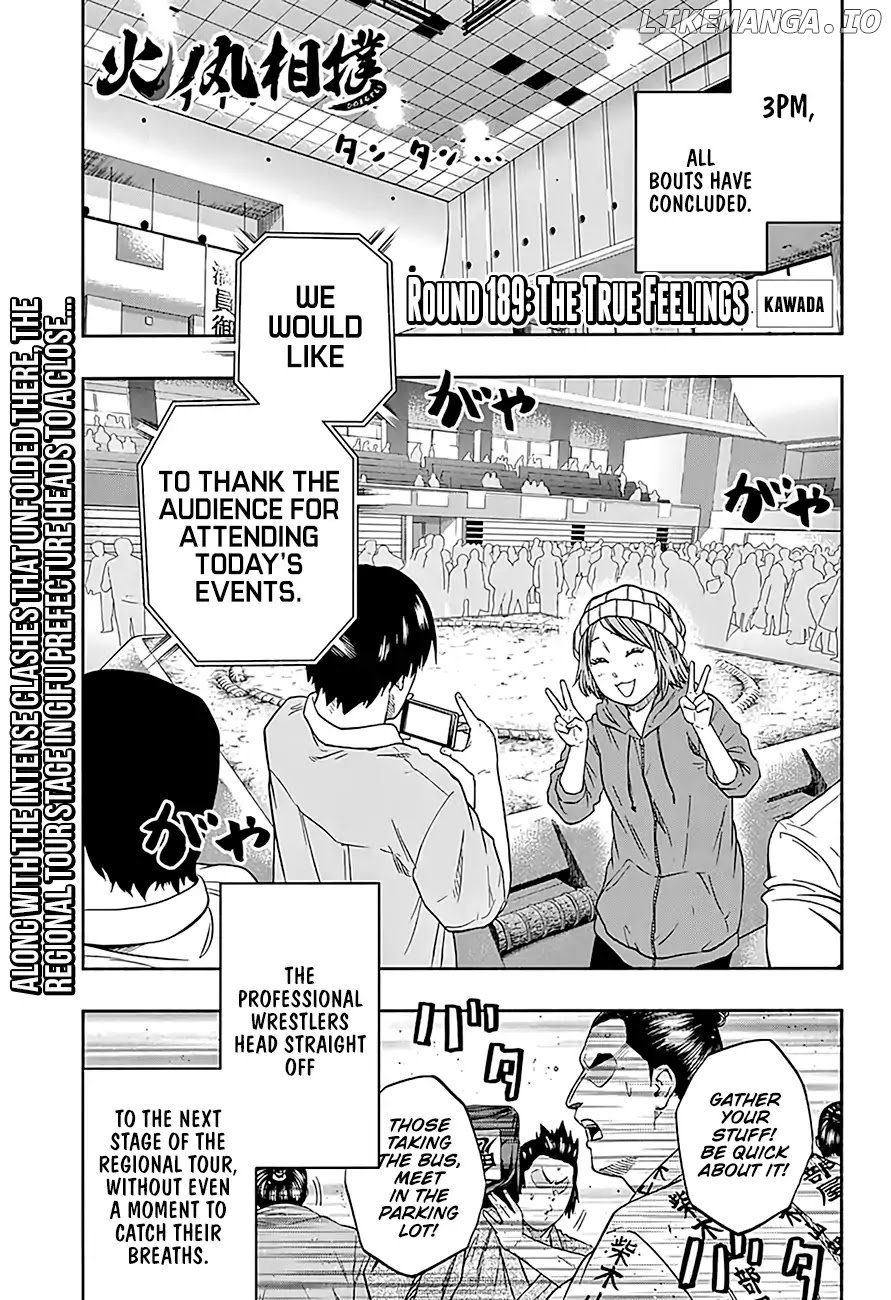 Hinomaru Zumou chapter 189 - page 2