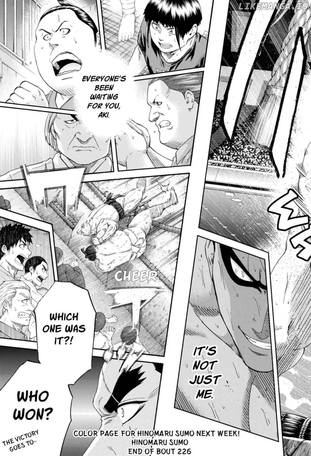 Hinomaru Zumou chapter 226 - page 19