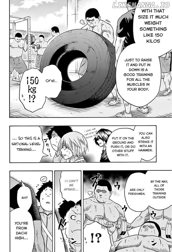 Hinomaru Zumou chapter 45 - page 11