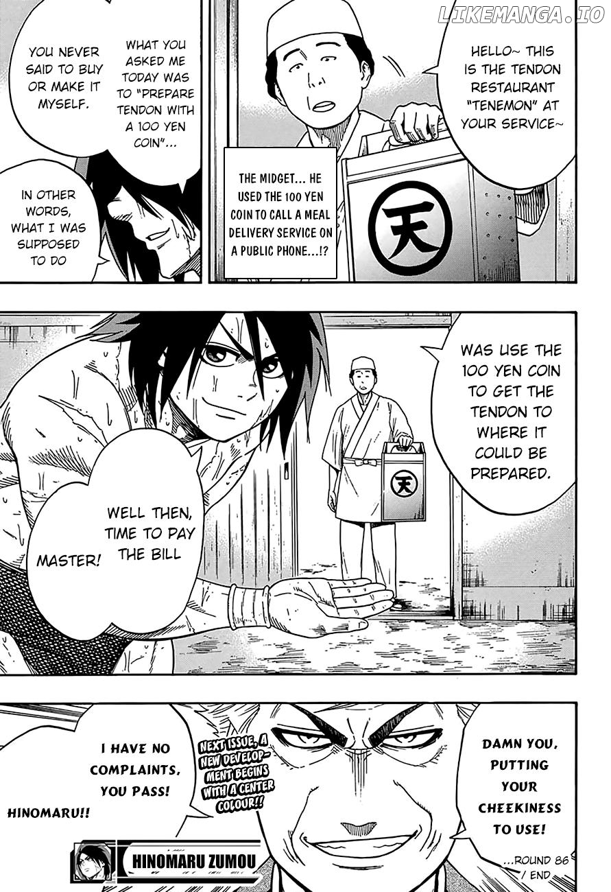 Hinomaru Zumou chapter 86 - page 23