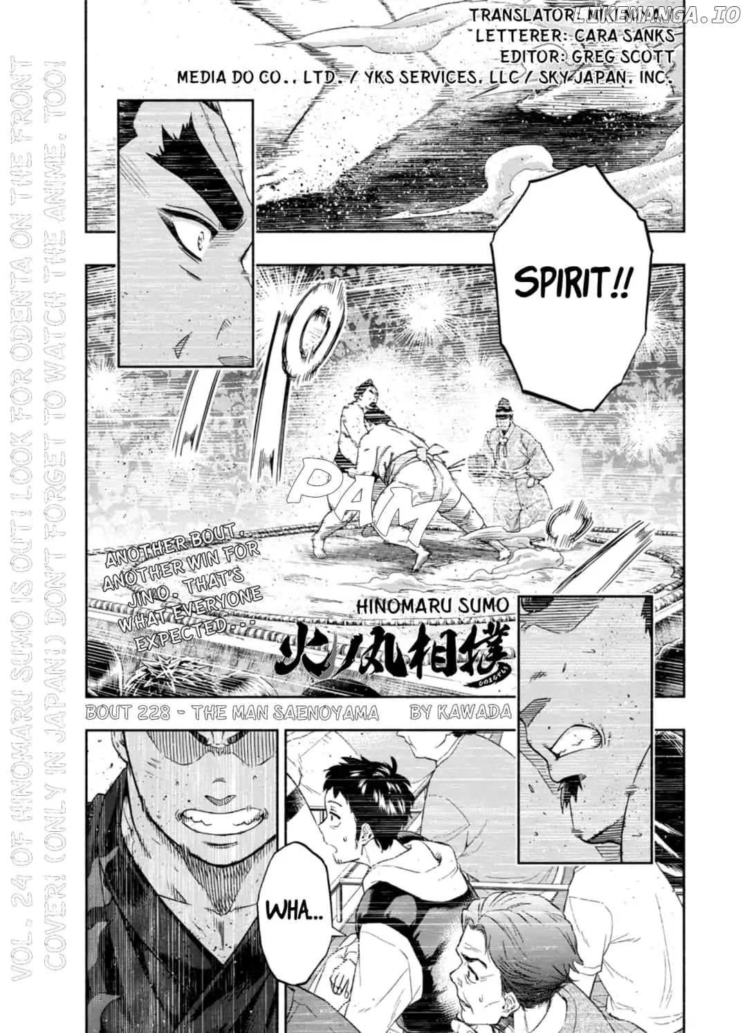 Hinomaru Zumou chapter 228 - page 1