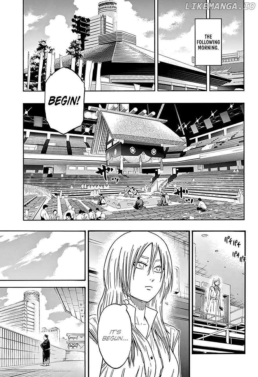 Hinomaru Zumou chapter 192 - page 14