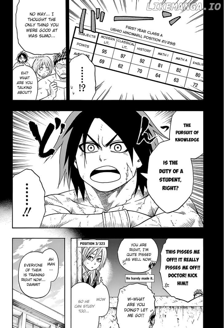 Hinomaru Zumou chapter 46 - page 5