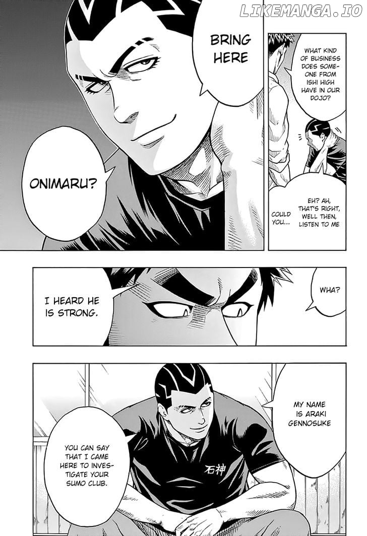 Hinomaru Zumou chapter 46 - page 8