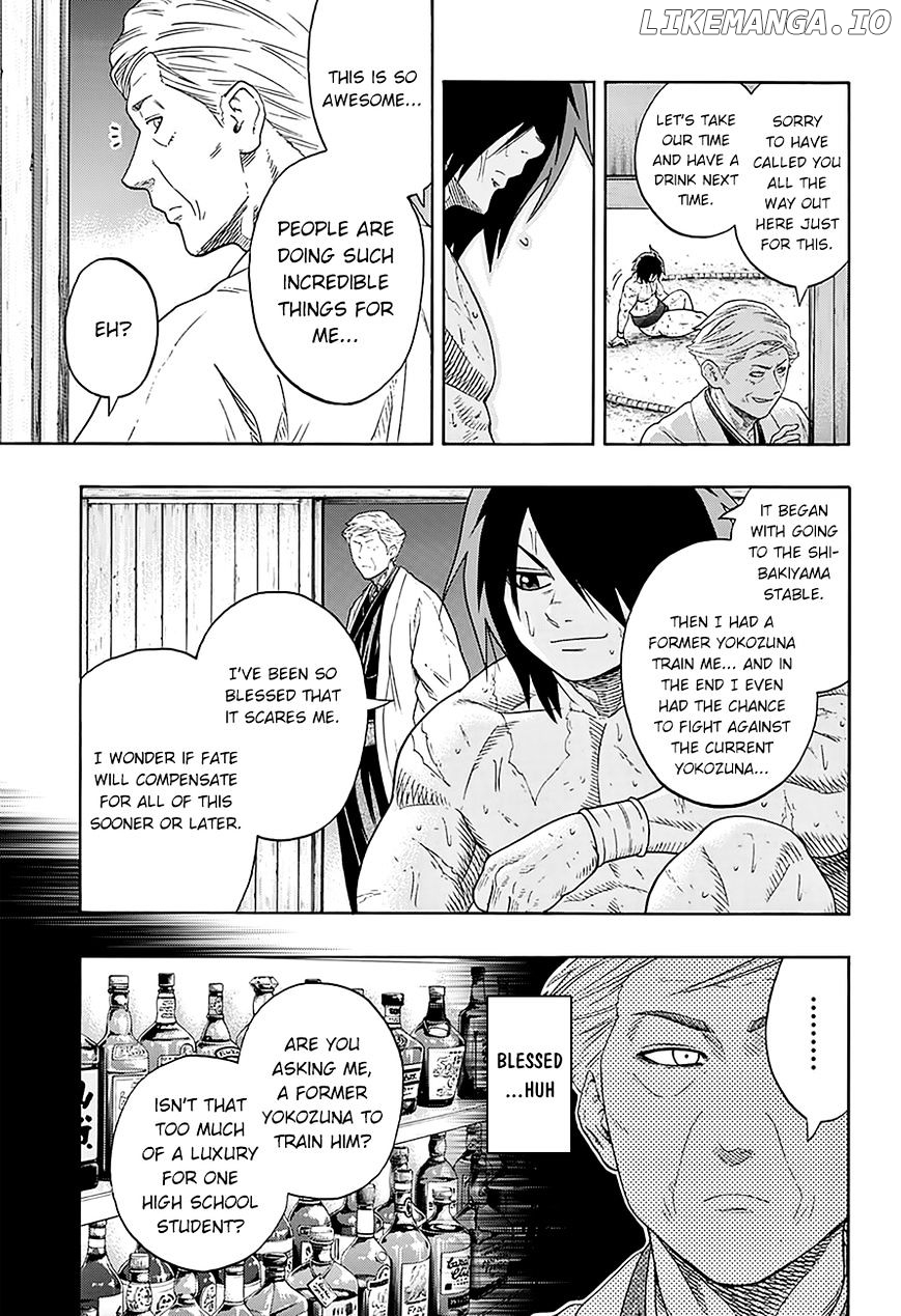 Hinomaru Zumou chapter 87 - page 14