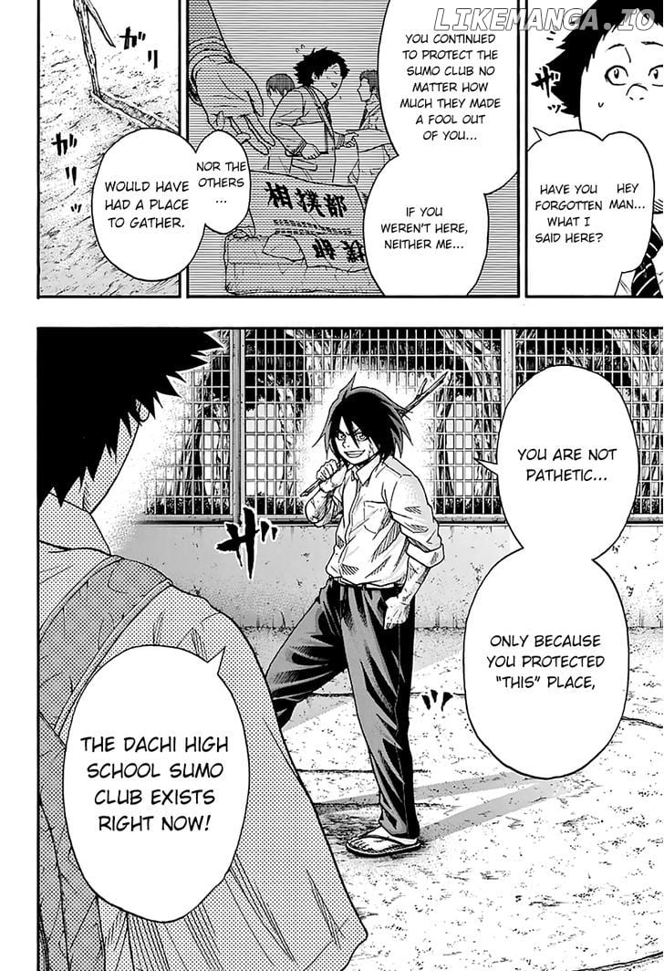 Hinomaru Zumou chapter 47 - page 18