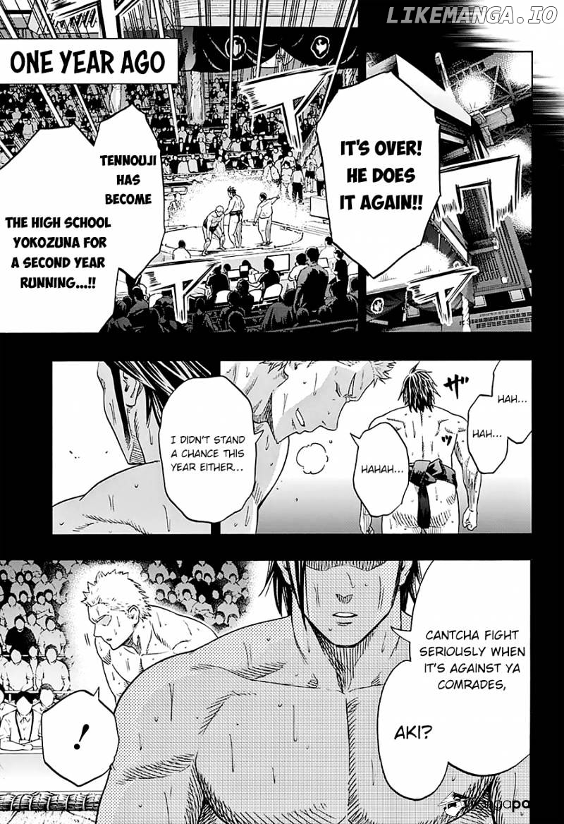 Hinomaru Zumou chapter 122 - page 8