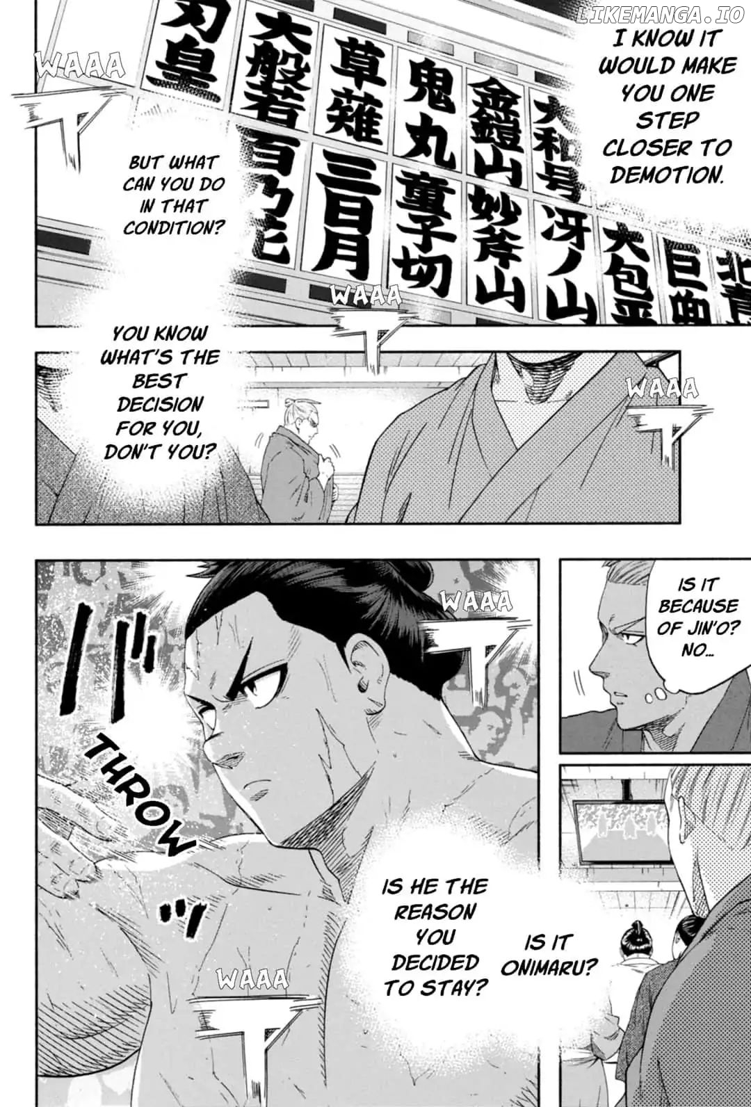 Hinomaru Zumou chapter 230 - page 16