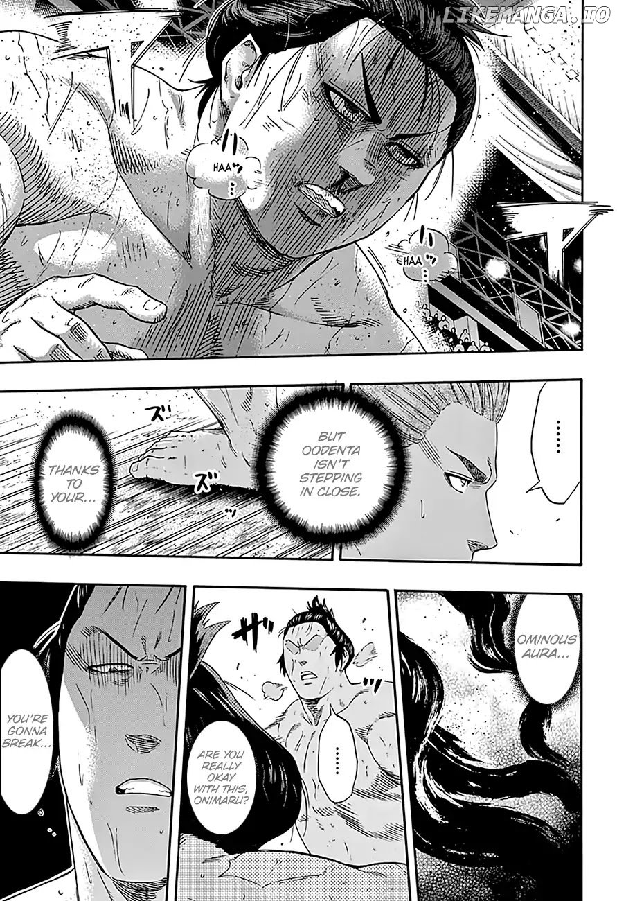 Hinomaru Zumou chapter 194 - page 9