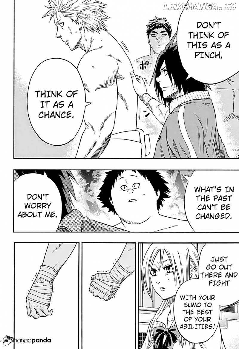 Hinomaru Zumou chapter 123 - page 15