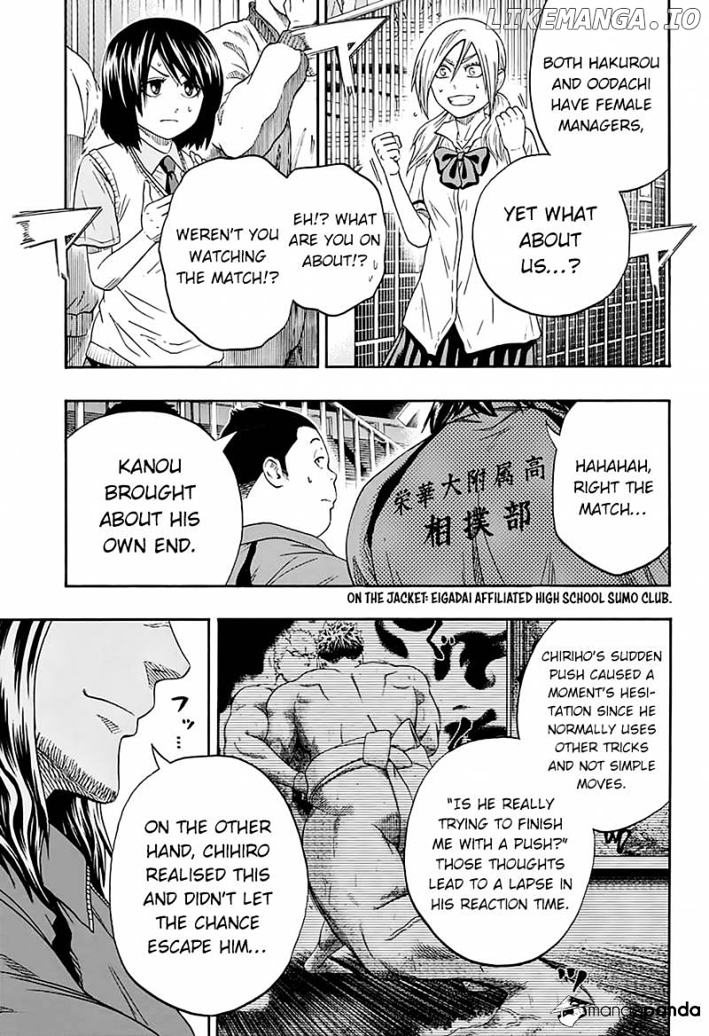 Hinomaru Zumou chapter 123 - page 4