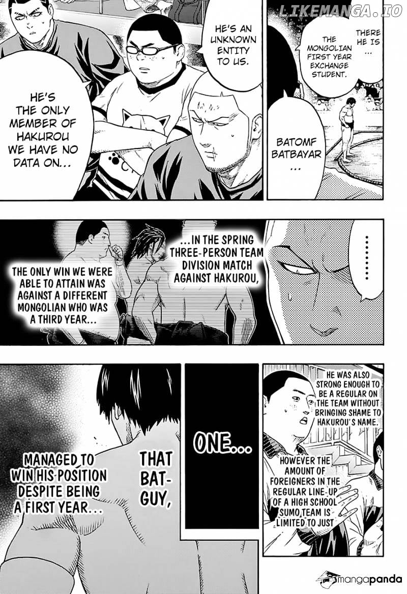 Hinomaru Zumou chapter 123 - page 8