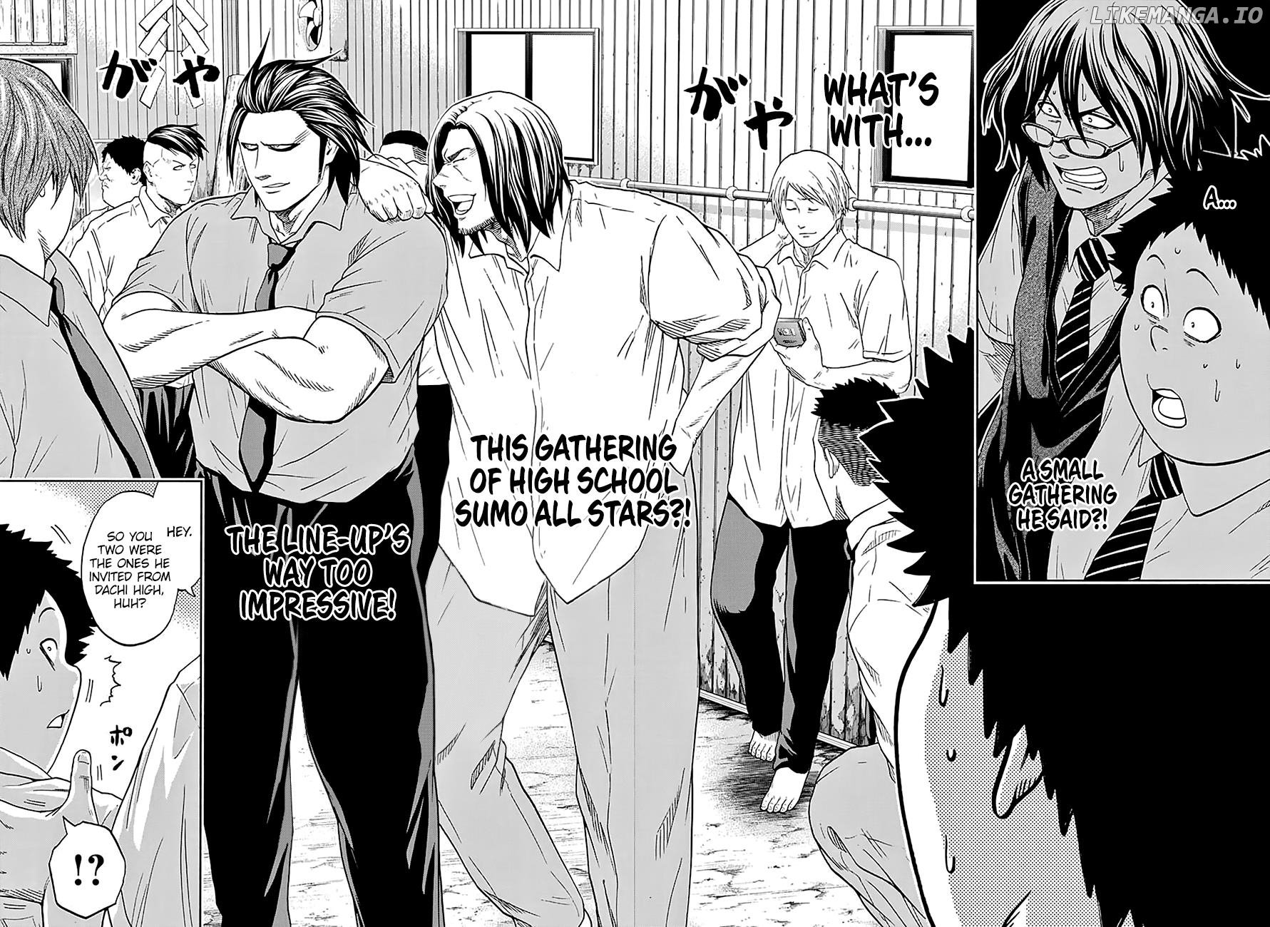 Hinomaru Zumou chapter 157 - page 3