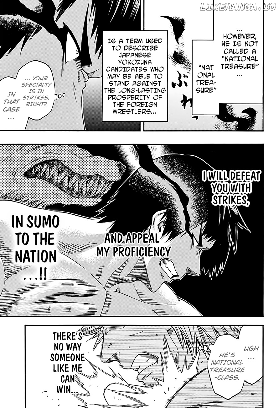 Hinomaru Zumou chapter 124 - page 16