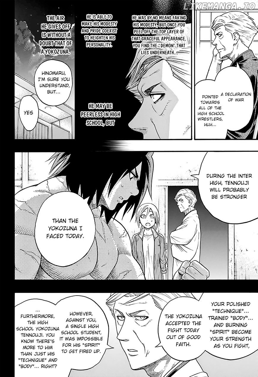 Hinomaru Zumou chapter 90 - page 17