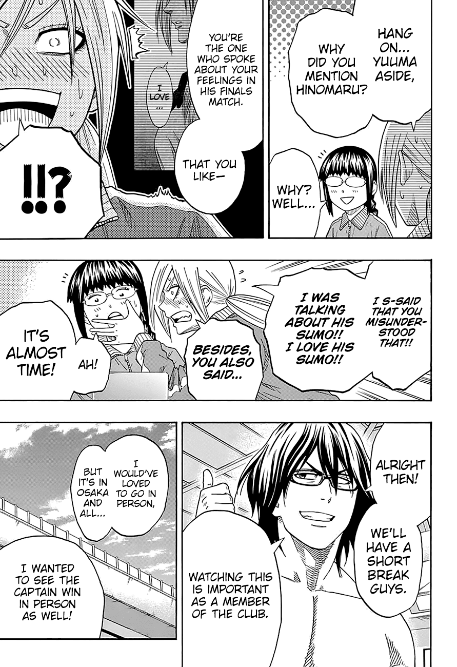 Hinomaru Zumou chapter 159 - page 14